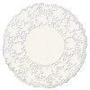 Blue Sky Simcha Collection White Doily Round 4.5" Tablecloths & Placemats