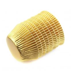 Blue Sky Simcha Gold Baking Cups Standard Size 72 Ct