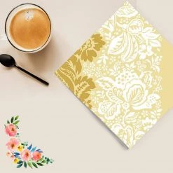 Nicole Fantini Collection Simply Elegance Disposable Lunch Paper Napkins 20 Ct