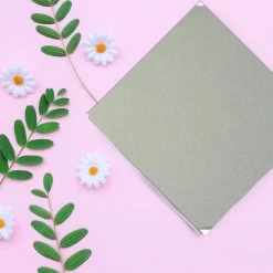 Lillian Solid Silver Bistro Napkins