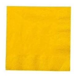 Party Dimensions SALE Sunshine Yellow Beverage Napkins 24 Count