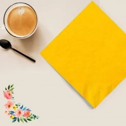 Party Dimensions SALE Sunshine Yellow Lunch Napkins 20 Count Clearance Sale
