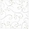 Hanna K Signature Elegant Napkins SALE Swirls & Pearls Lunch Napkins 40 Count