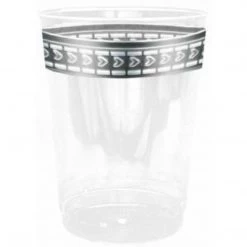 Decorline SALE Symphony Silver Tumblers 10 Oz 10 Count Clearance Sale