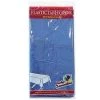 Party Dimensions Tablecover Plastic Blue Rectangular 54'' X 108'' Tablecloths & Placemats