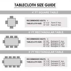 OnlyOneStopShop Tablecloths & Placemats K&C Clear Heavy Duty Plastic Tablecloth 66X120