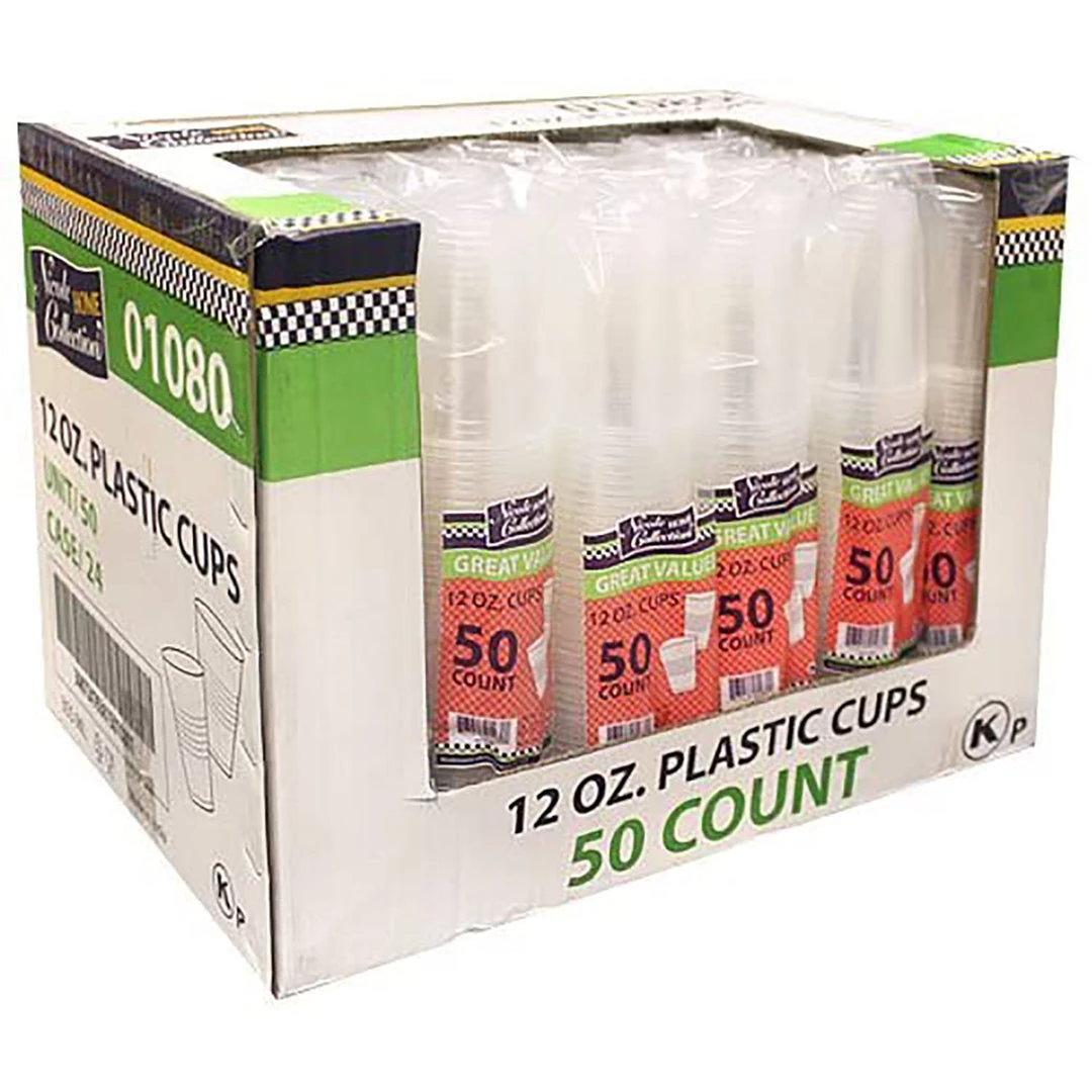 Nicole Home Plastic Cups Translucent Plastic Cup 12 Oz 5 Nicole Home Plastic Cups Translucent Plastic Cup 12 Oz