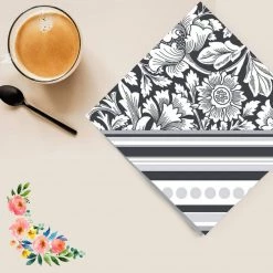 Nicole Fantini Collection Vector #26 Disposable Lunch Paper Napkins 20 Ct