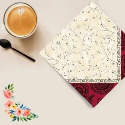 Nicole Fantini Collection Vector #27 Disposable Lunch Paper Napkins 20 Ct