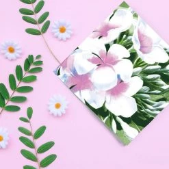 Nicole Fantini Collection White Elegance Disposable Lunch Paper Napkins 20 Ct