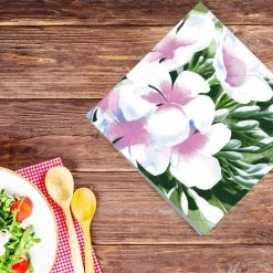 Nicole Fantini Collection White Elegance Disposable Lunch Paper Napkins 20 Ct