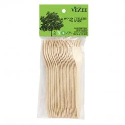 Nicole Fantini Collection VEZEE BIRCHWOOD CUTLERY FORKS