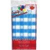Party Dimensions Tablecover Plastic Blue Gingham Rectangular 54'' X 108'' Tablecloths & Placemats