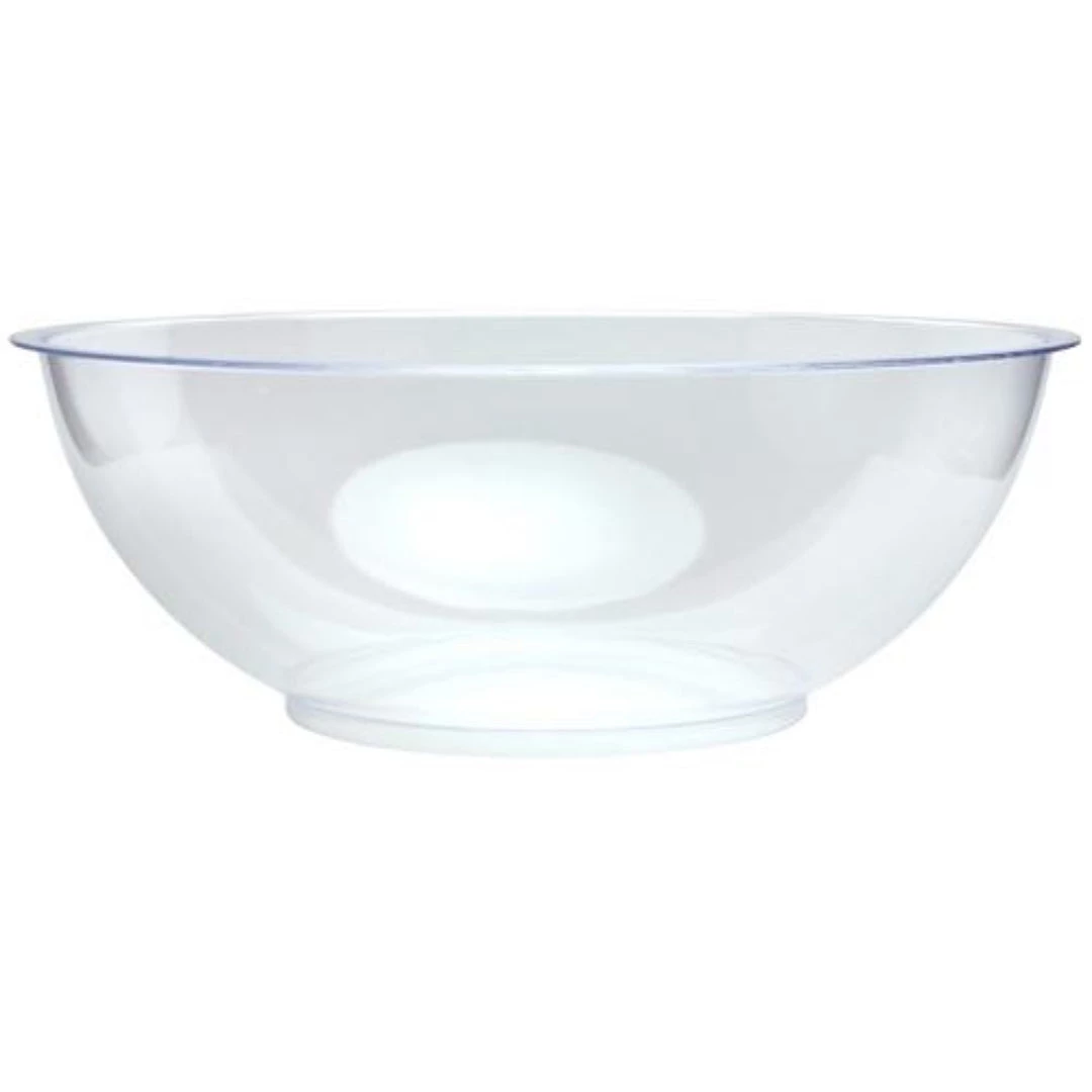 Party Dimensions Serving Bowls Clear Plastic Bowl 160 OZ 1 Party Dimensions Serving Bowls Clear Plastic Bowl 160 OZ