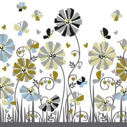 Nicole Fantini Collection Butterfly Love Disposable Lunch Paper Napkins 20 Ct