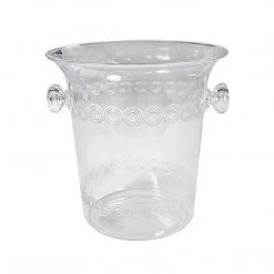 Hanna K Server Pitcher 4 Quart Clear Plastic Ice Bucket