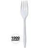 Nicole Collection Nicole Home Collection Medium Weight Fork White Plastic Cutlery
