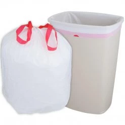 Nicole Collection Nicole Home Collection Tall Kitchen Drawstring EXTRA STRONG White Trash Bags 13 Gal 5 Nicole Collection Nicole Home Collection Tall Kitchen Drawstring EXTRA STRONG White Trash Bags 13 Gal