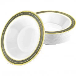 Lillian SALE Magnificence Plastic Bowl 5 Oz 10 Count