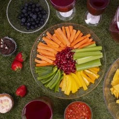 Party Dimensions 100 Oz Clear Plastic Pixel Bowl