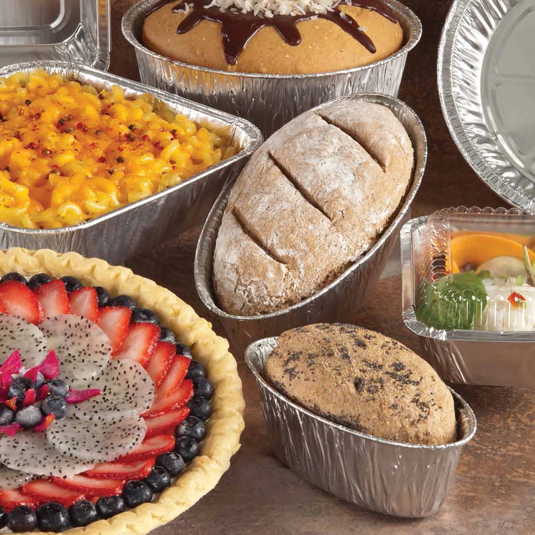 Nicole Collection 9" Disposable Aluminum Pie Pans 3 Nicole Collection 9" Disposable Aluminum Pie Pans