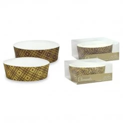 Hanna K Premium Quality Paper Brown Tan Baking Pan 5