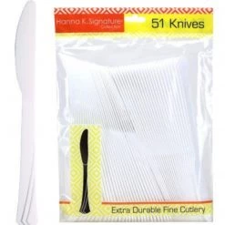 Hanna K Signature Hanna K. Signature Heavyweight Pearl Plastic Knife