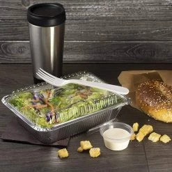 Nicole Collection Aluminum PLASTIC LID FOR 5 LB OBLONG PANS