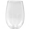 Elegant Cups Lillian Tablesettings Plastic Wine Glasses Stemless Shooter 16 Oz
