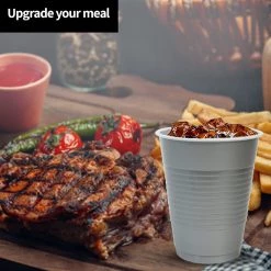 Hanna K Signature Hanna K. Signature Plastic Cups Silver 18 Oz