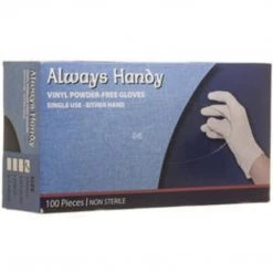 OnlyOneStopShop 100 PC Vinyl Disposable Gloves - Medium