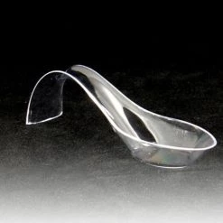 Lillian Mini Clear Plastic Presentation Spoon 5 Oz