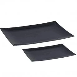 Trays / Platters Lillian Tablesettings Serving Tray Black 9 By 13-Inch,