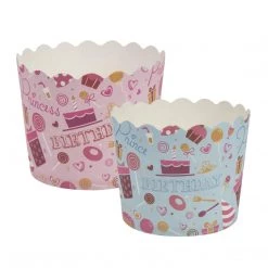 Blue Sky Simcha Collection Pink Bday Small Baking Cups 20CT