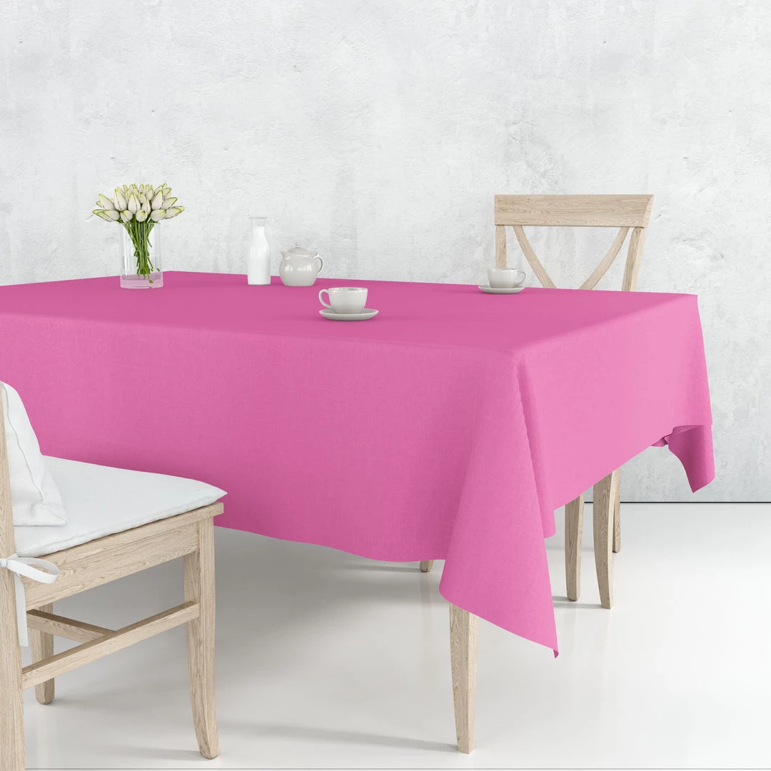 Party Dimensions Tablecloths & Placemats Tablecover Plastic Hot Pink Rectangular 54'' X 108'' 2 Party Dimensions Tablecloths & Placemats Tablecover Plastic Hot Pink Rectangular 54'' X 108''
