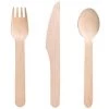 Nicole Fantini Collection VEZEE BIRCHWOOD CUTLERY COMBO
