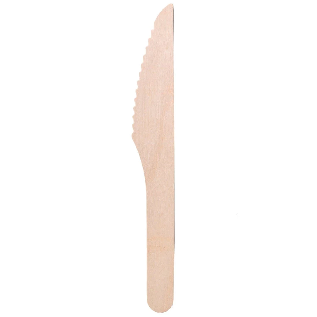 Nicole Fantini Collection VEZEE BIRCHWOOD CUTLERY KNIVES 20CT Plastic Cutlery 1 Nicole Fantini Collection VEZEE BIRCHWOOD CUTLERY KNIVES 20CT Plastic Cutlery